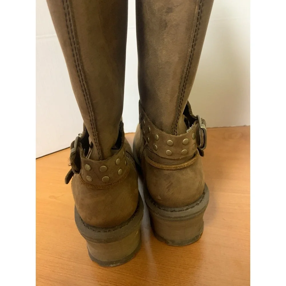 Caterpillar Florencia Waterproof Harness Boot W/ Faux Fur Lining Women's 8